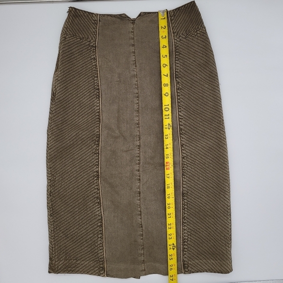 Millard Fillmore VTG Pencil Skirt Sz 26 Bohemian - Picture 6 of 14